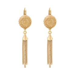 Sale Nolita thin sleeper earrings - gold Dormeuses