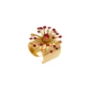 Online Noémie adjustable medium ring - red Bagues Ajustables