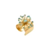 Outlet Noémie adjustable medium ring - turquoise Bagues Ajustables