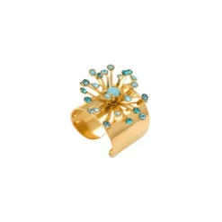 Outlet Noémie adjustable medium ring - turquoise Bagues Ajustables