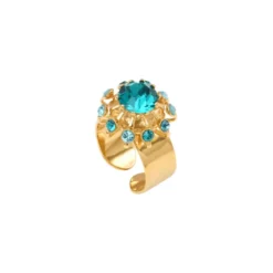 Sale Noémie ring - turquoise Bagues Ajustables