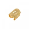 Discount Noor adjustable medium ring - gold Bagues Ajustables