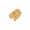 Discount Noor adjustable medium ring - pink Bagues Ajustables