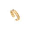 Sale Noor adjustable thin ring - gold Bagues Ajustables