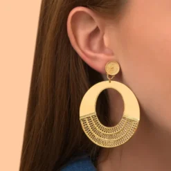 Best Noor clip-on earrings - gold Clips