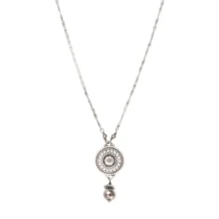 New Noor delicate pendant necklace - silver Sautoirs & Colliers Longs|Pendentifs Et Médailles
