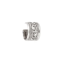 Noor ear cuff earrings - silver Bagues D'oreille