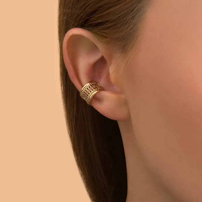 Clearance Noor ear cuff - gold Bagues D'oreille