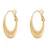 Online Noor hoop earrings - gold Créoles