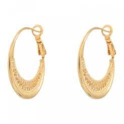 Online Noor hoop earrings - gold Créoles