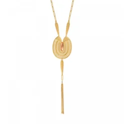 Best Noor long necklace - pink Sautoirs & Colliers Longs