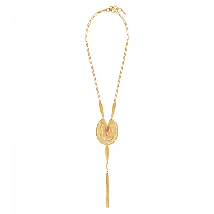 Best Noor long necklace - pink Sautoirs & Colliers Longs