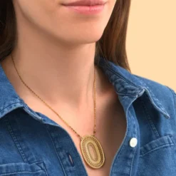 Best Noor pendant necklace - gold Sautoirs & Colliers Longs|Pendentifs Et Médailles