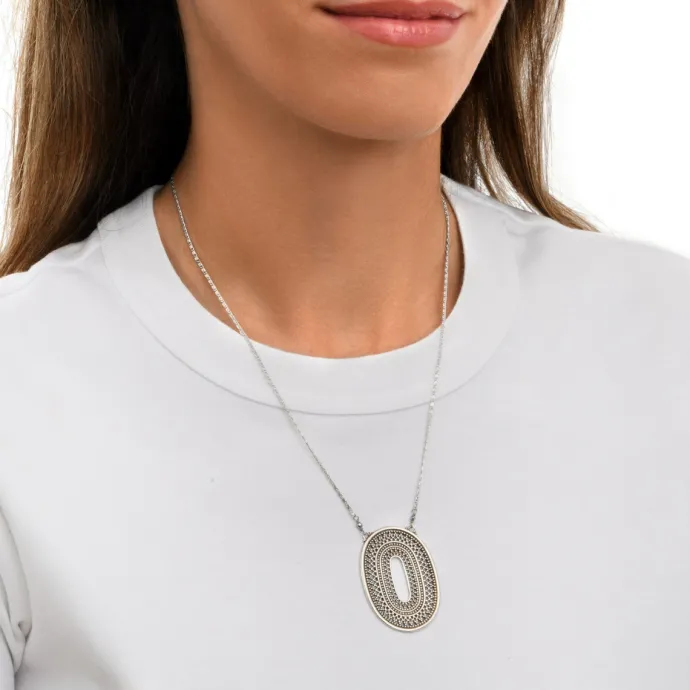 Best Noor pendant necklace - silver Sautoirs & Colliers Longs|Pendentifs Et Médailles