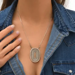 Best Noor pendant necklace - silver Sautoirs & Colliers Longs|Pendentifs Et Médailles