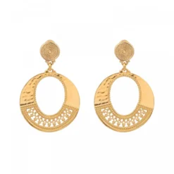Discount Noor pierced stud earrings - gold Percées / Tiges