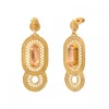 Sale Noor pierced stud earrings - roses Percées / Tiges