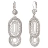 Best Noor sleeper earrings - silver Dormeuses