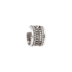 Best Noor thin ear cuff earrings - silver Bagues D'oreille