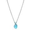 Clearance Noto adjustable delicate pendant necklace - turquoise Sautoirs & Colliers Longs|Pendentifs Et Médailles