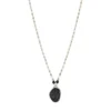 Discount Noto Adjustable Pendant Necklace - Black Sautoirs & Colliers Longs|Pendentifs Et Médailles