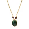 Clearance Noto Adjustable Pendant Necklace - Green Sautoirs & Colliers Longs|Pendentifs Et Médailles