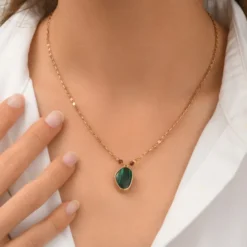 Clearance Noto Adjustable Pendant Necklace - Green Sautoirs & Colliers Longs|Pendentifs Et Médailles
