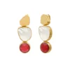 Sale Noto clip-on earrings - red Clips