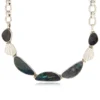 Discount Noto necklace - grey and black Plastrons