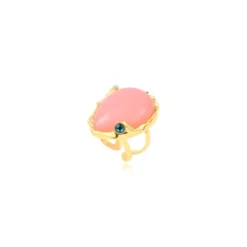 Outlet Océane adjustable ring – pale pink Bagues Ajustables