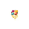 Outlet Océane Adjustable Wide Ring – Multicolored Bagues Ajustables|Bagues Grandes Tailles