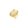 Online Océane medium adjustable ring – white Bagues Ajustables