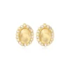 Best Oceane clip-on earrings – white Clips