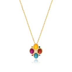 Discount Oceane pendant necklace – multicoloured Sautoirs & Colliers Longs|Pendentifs Et Médailles