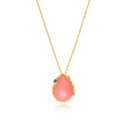 New Oceane pendant necklace – pale pink Sautoirs & Colliers Longs|Pendentifs Et Médailles