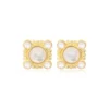 Clearance Oceane seashell clip-on earrings – white Clips