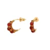 Best Panarea hoop earrings - orange Créoles