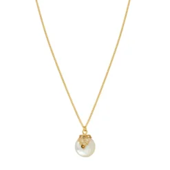 Online Positano Adjustable Pendant Necklace - White Pendentifs Et Médailles
