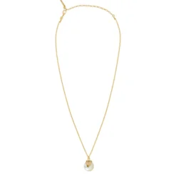 Online Positano Adjustable Pendant Necklace - White Pendentifs Et Médailles
