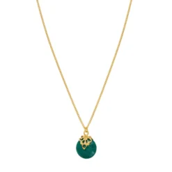 Sale Positano Adjustable Pendant Necklace - Green Pendentifs Et Médailles