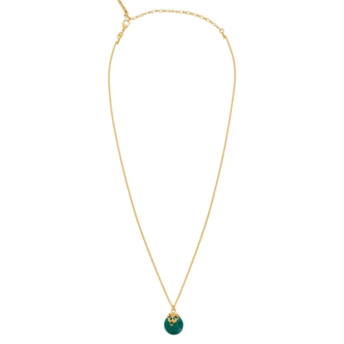 Sale Positano Adjustable Pendant Necklace - Green Pendentifs Et Médailles