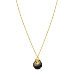 Outlet Positano adjustable pendant necklace - grey mother-of-pearl Pendentifs Et Médailles