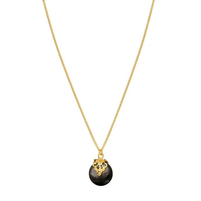 Outlet Positano adjustable pendant necklace - grey mother-of-pearl Pendentifs Et Médailles