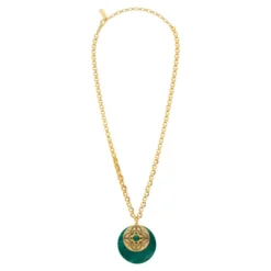 Discount Positano chain necklace - green Sautoirs & Colliers Longs