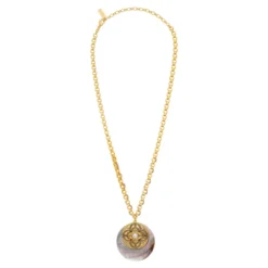 Clearance Positano chain necklace - grey mother-of-pearl Sautoirs & Colliers Longs