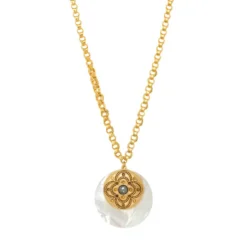 Online Positano chain necklace - white Sautoirs & Colliers Longs