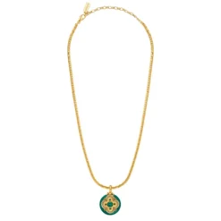 New Positano pendant necklace - green Pendentifs Et Médailles