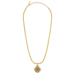 Outlet Positano pendant necklace - white Pendentifs Et Médailles