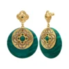 New Positano pierced stud earrings - green Percées / Tiges