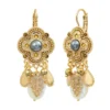 Online Positano sleeper earrings - white Dormeuses